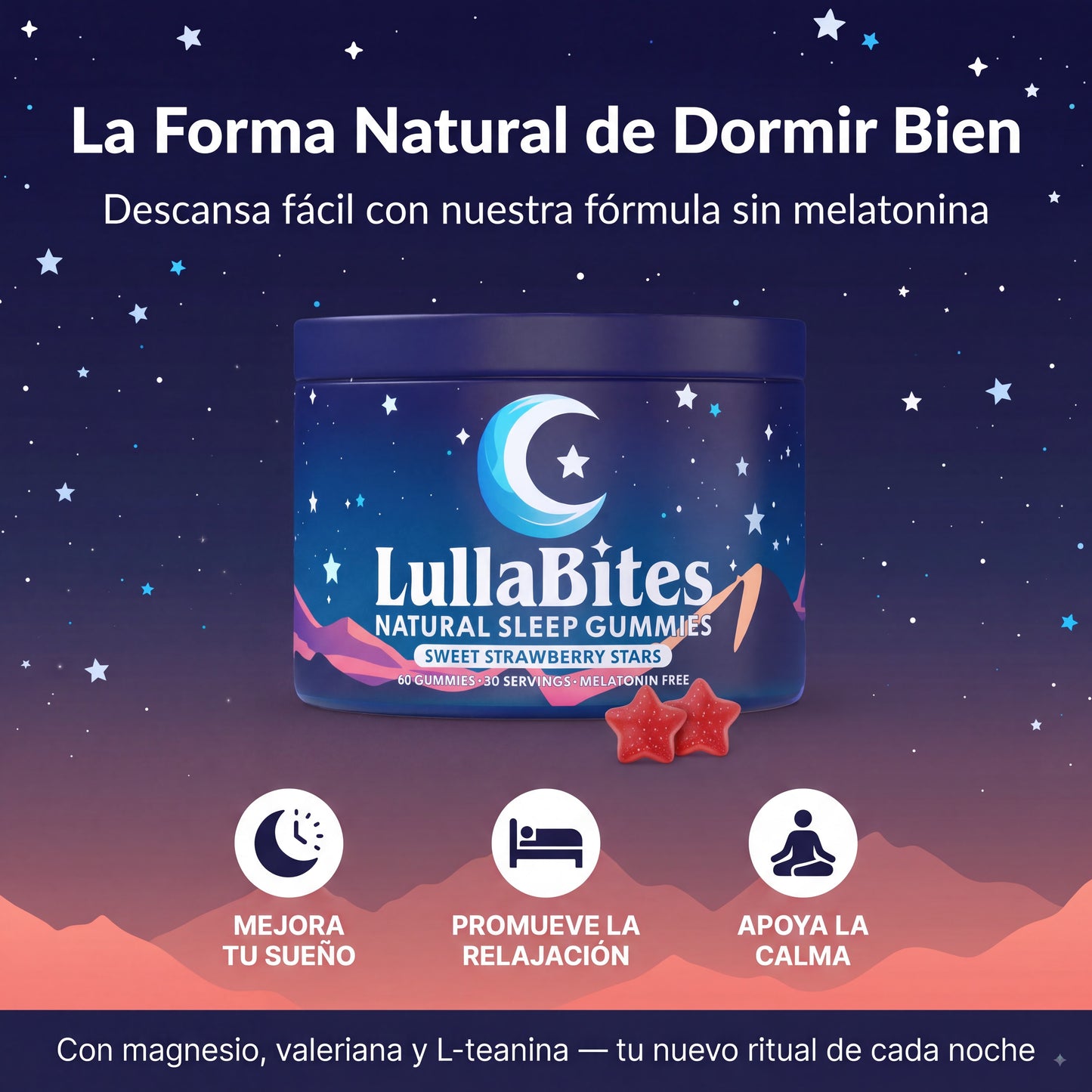 Gomitas Naturales para el Sueño