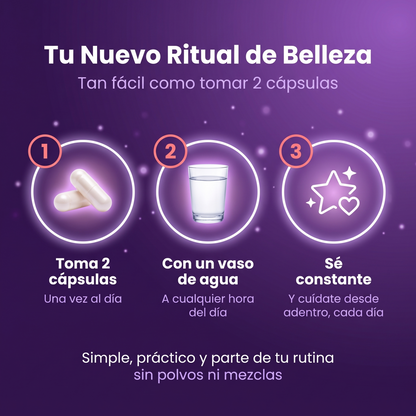 Péptidos de Colágeno (Piel firme, cabello fuerte y uñas sanas)