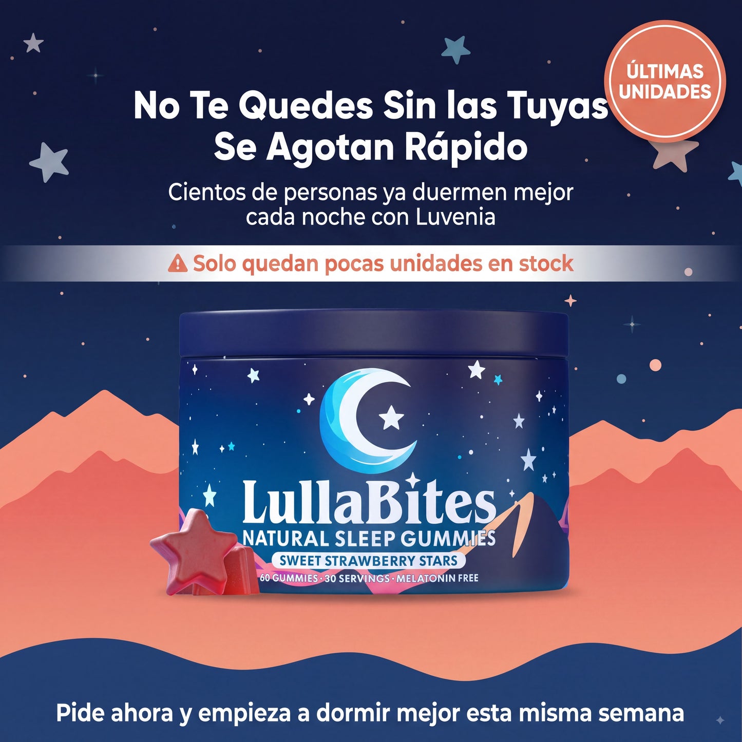 Gomitas Naturales para el Sueño